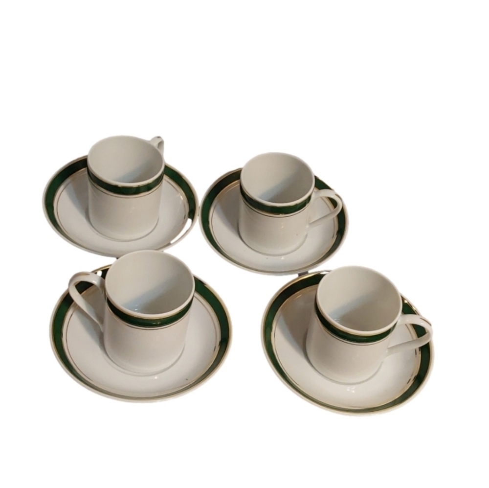 CROWN PORCELAIN PRESTIGE OVEN SAFE‎ NWT TEA SET FOR 4